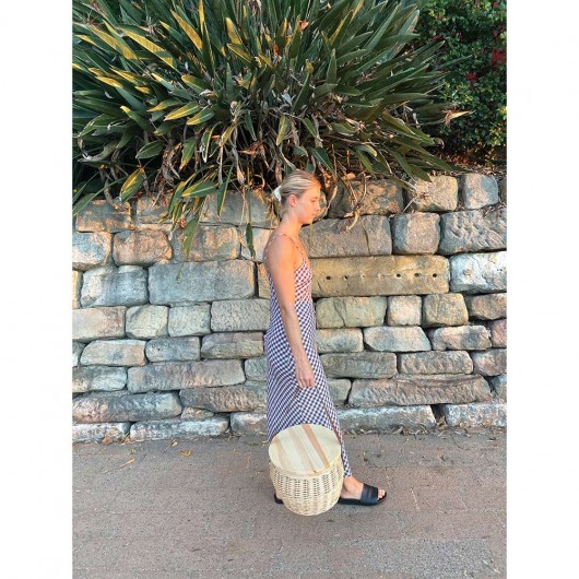 Promotional Wicker Basket with Lady